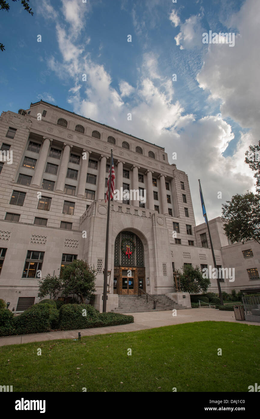 Parroquia Caddo Courthouse, Shreveport, Louisiana, Estados Unidos de América Foto de stock