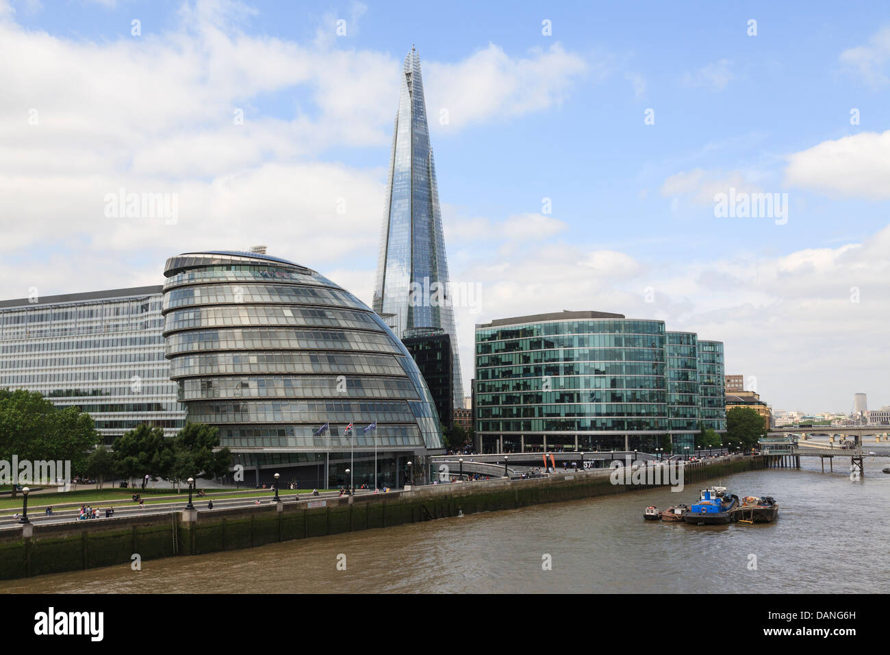 El Shard por Renzo Piano, Londres, Reino Unido. Foto de stock