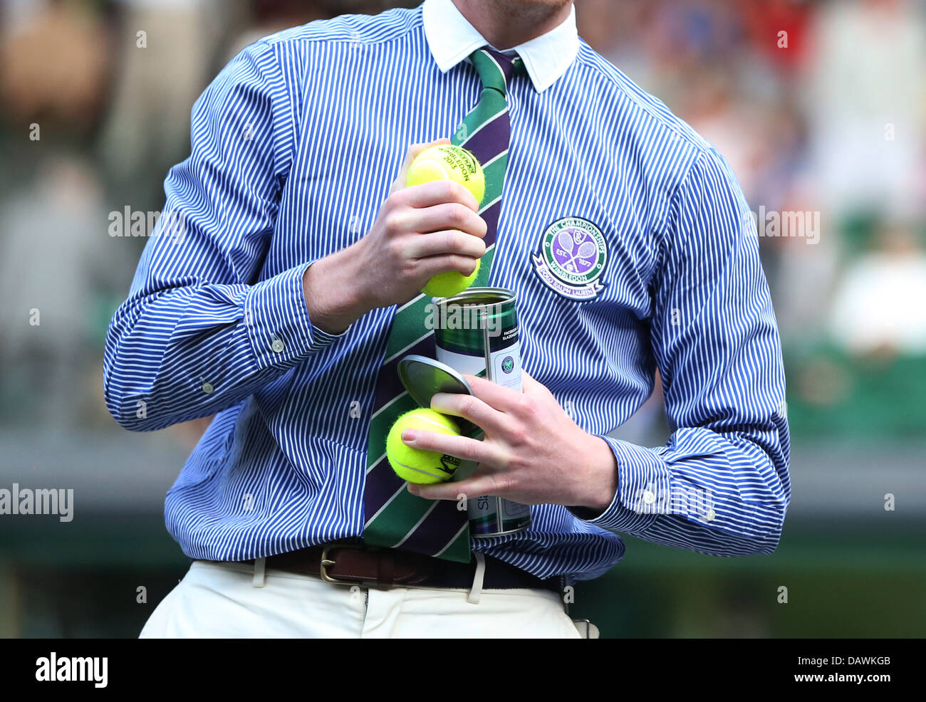 Campeonatos de Tenis de Wimbledon 2013 Foto de stock