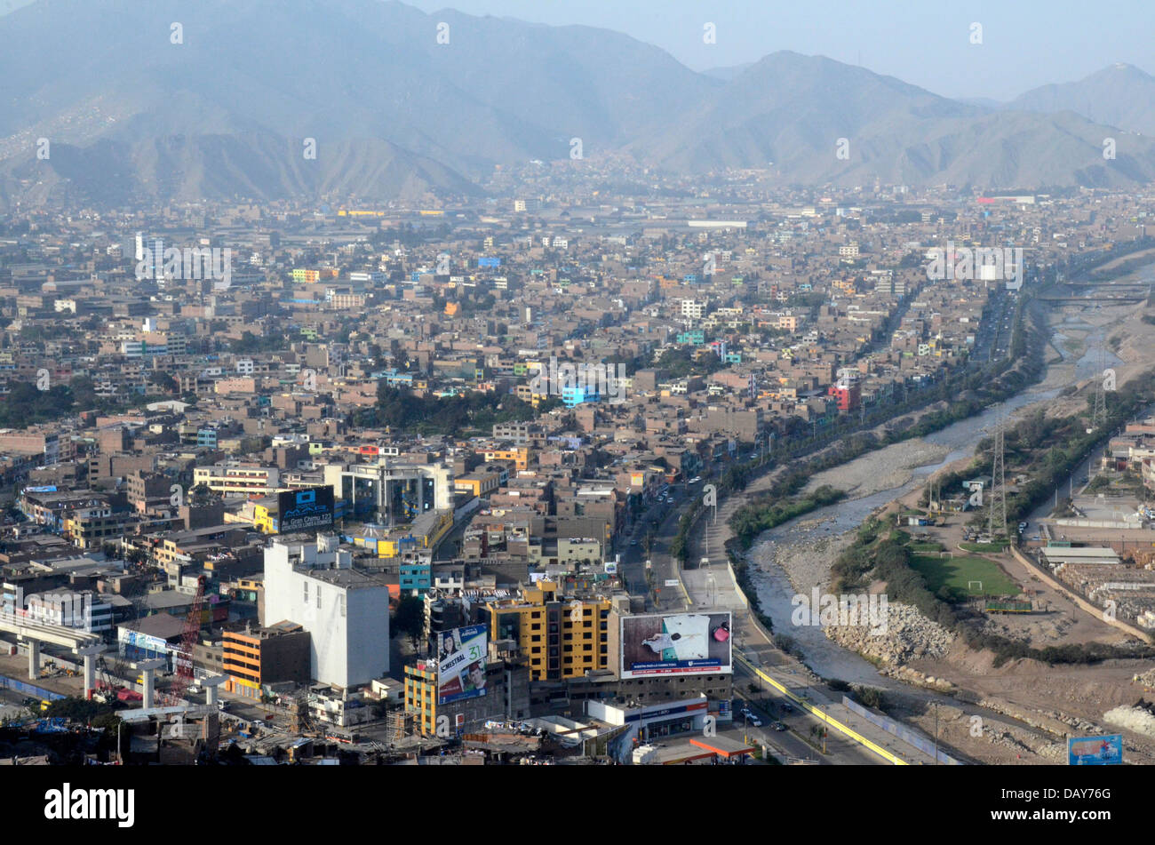 San Juan de Lurigancho, distrito de la ciudad de Lima. Perú Fotografía de stock Alamy