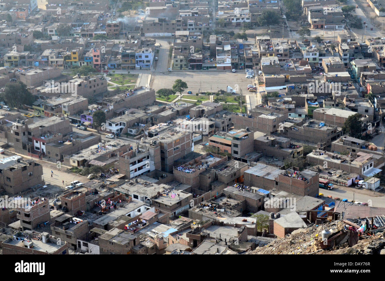 San Juan de Lurigancho, distrito de la ciudad de Lima. Perú Fotografía de stock Alamy