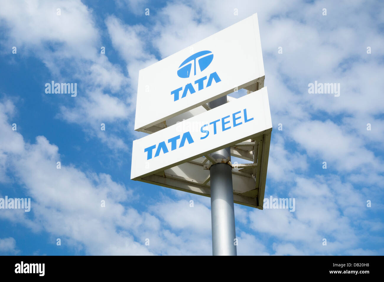 Planta de Tata Steel en Hartlepool, Inglaterra, Reino Unido. Foto de stock