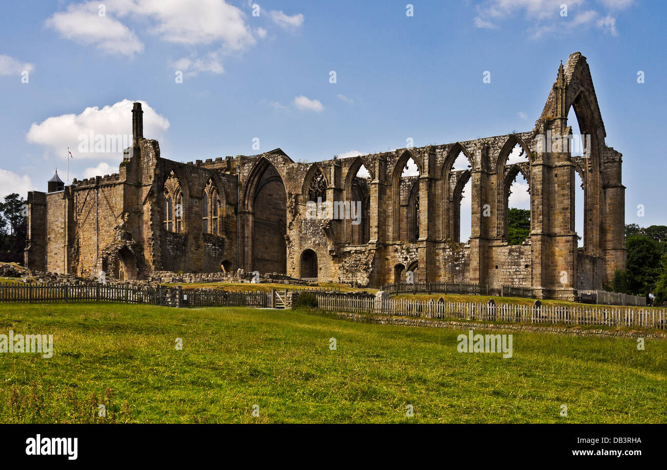 Bolton Abbey, Skipton, Yorkshire, Reino Unido Foto de stock