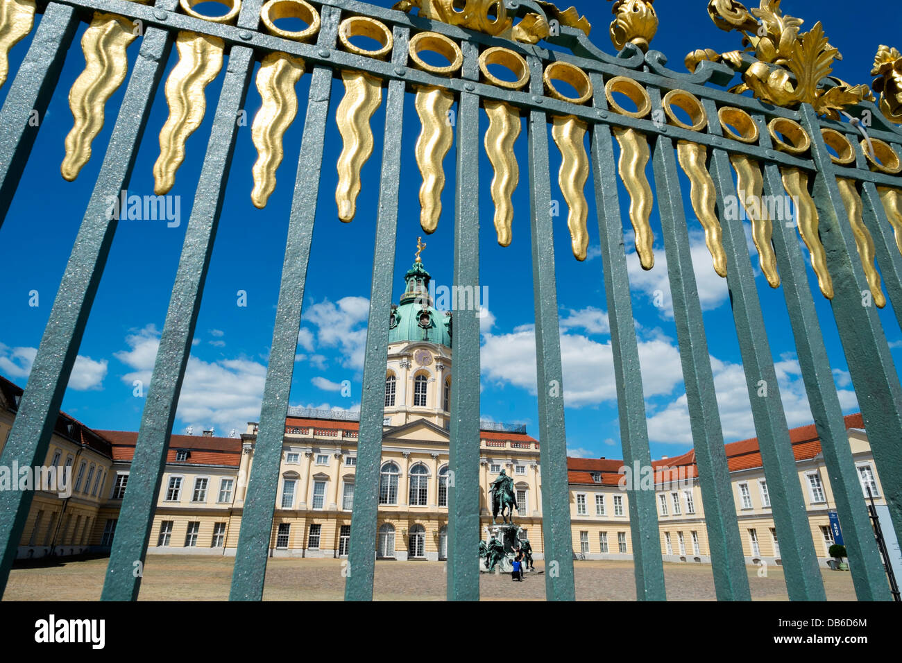 Schloss Charlottenburg de Berlín en Alemania Foto de stock