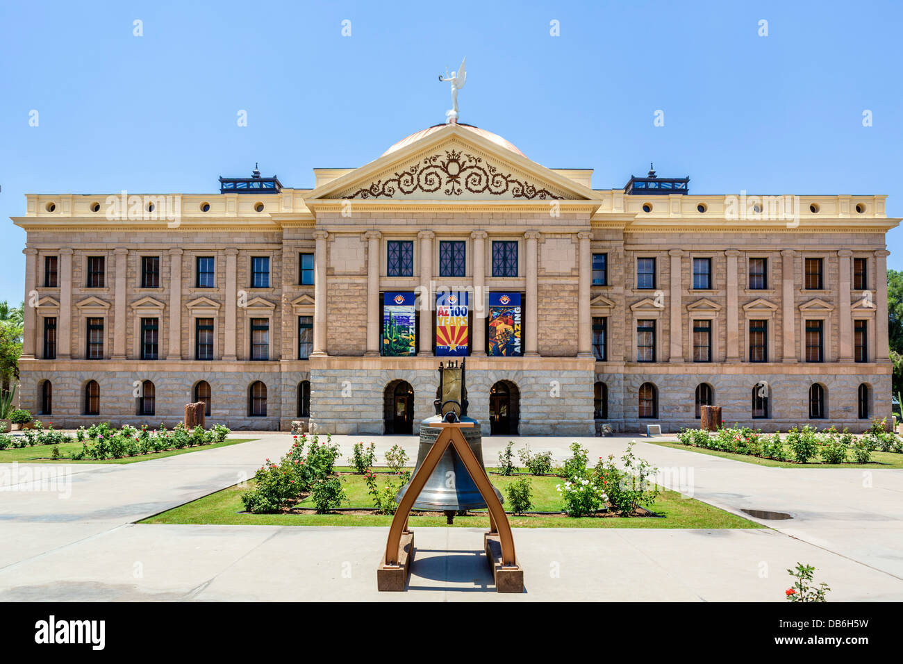 El edificio del Capitolio del Estado de Arizona, Phoenix, Arizona, EE.UU. Foto de stock