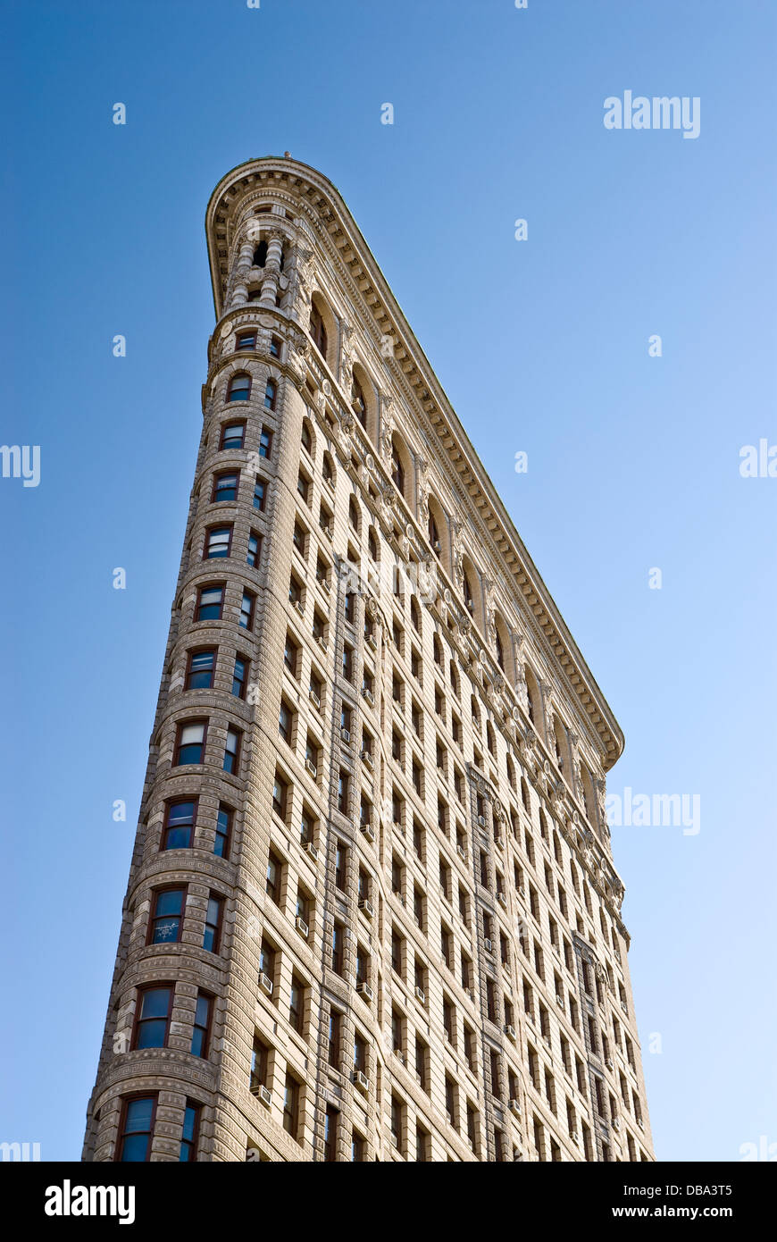 El edificio Flatiron, la ciudad de Nueva York. Foto de stock