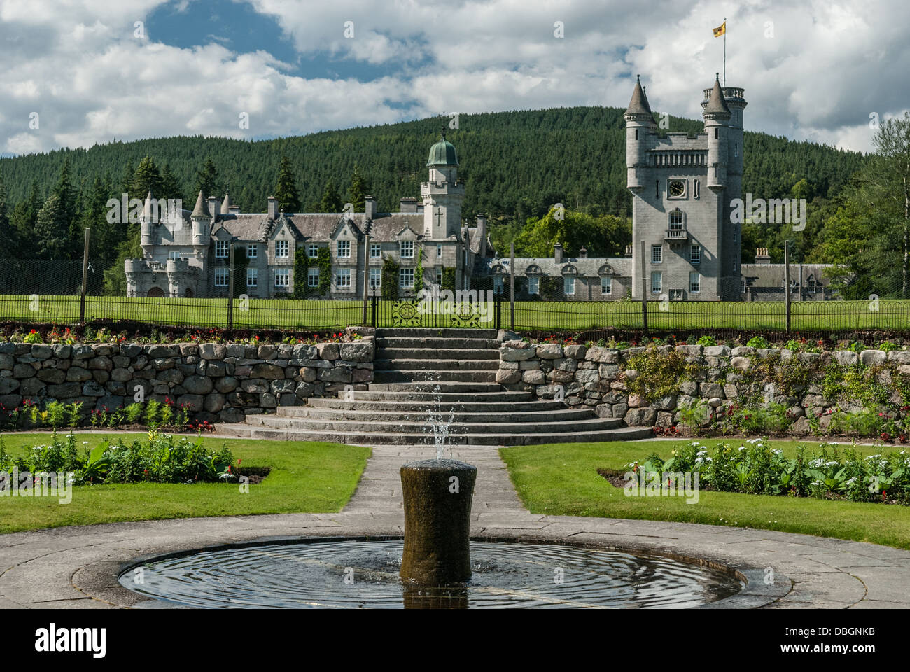 El castillo de Balmoral, Aberdeenshire Foto de stock