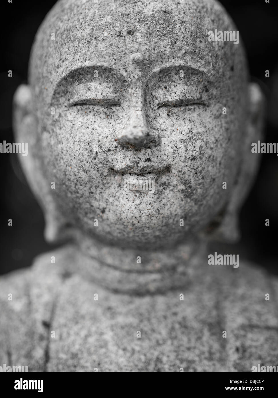 Bodhisattva Jizō estatua, Templo Tourinji, Ishigaki Island, Okinawa, Japón Foto de stock