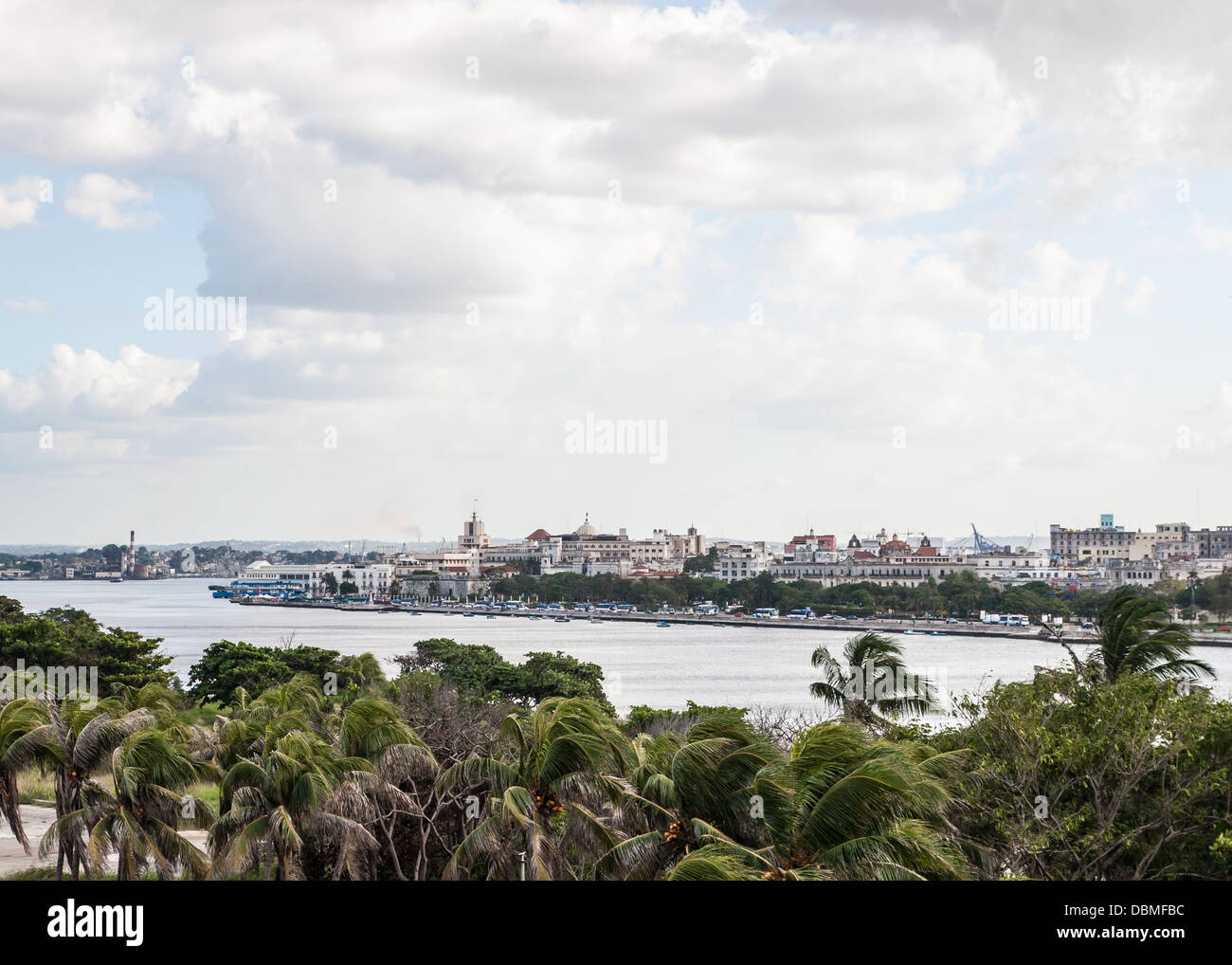 Paisaje de La Habana Cuba Foto de stock