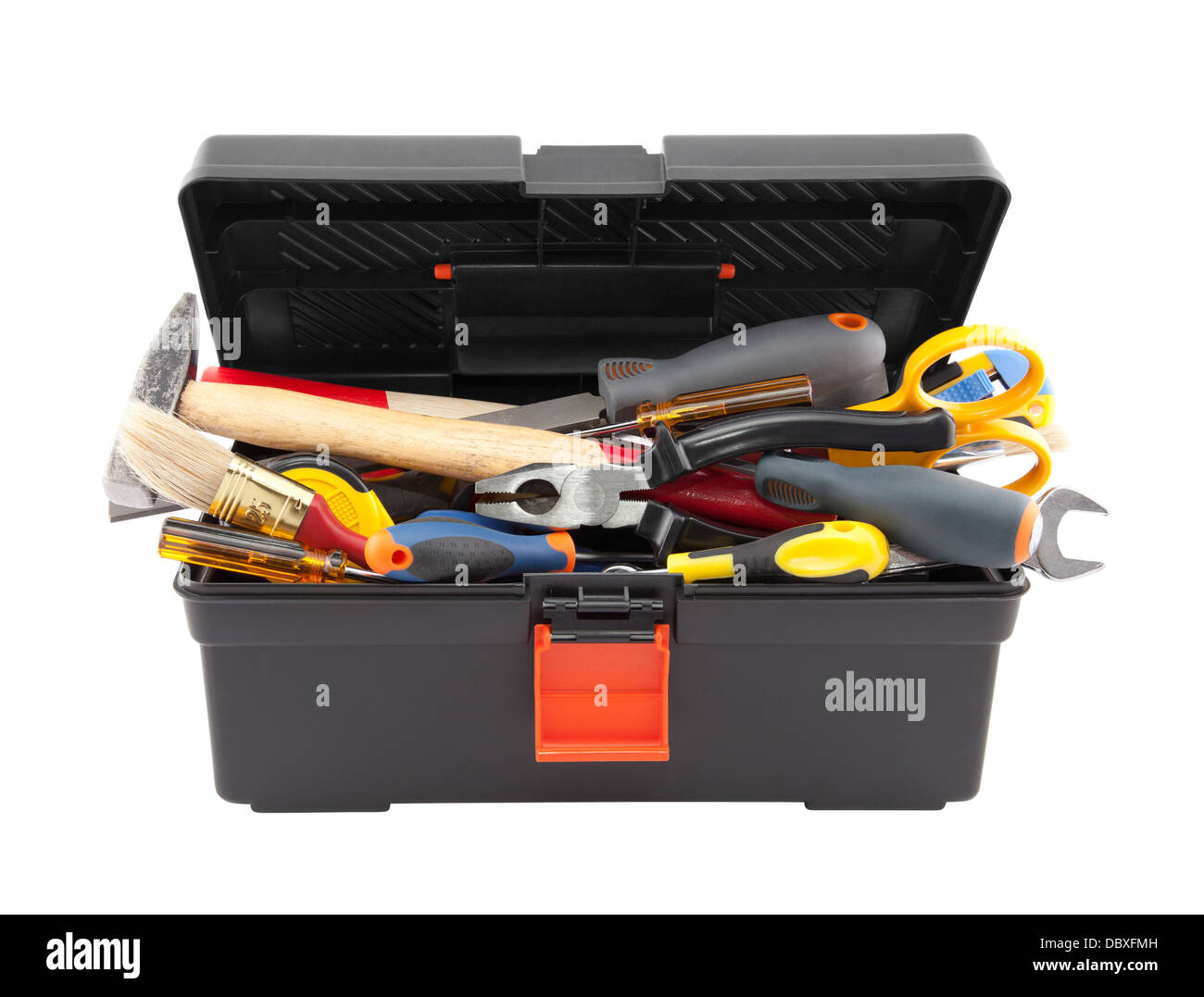 Open toolbox with screwdriver fotografías e imágenes de alta resolución -  Alamy