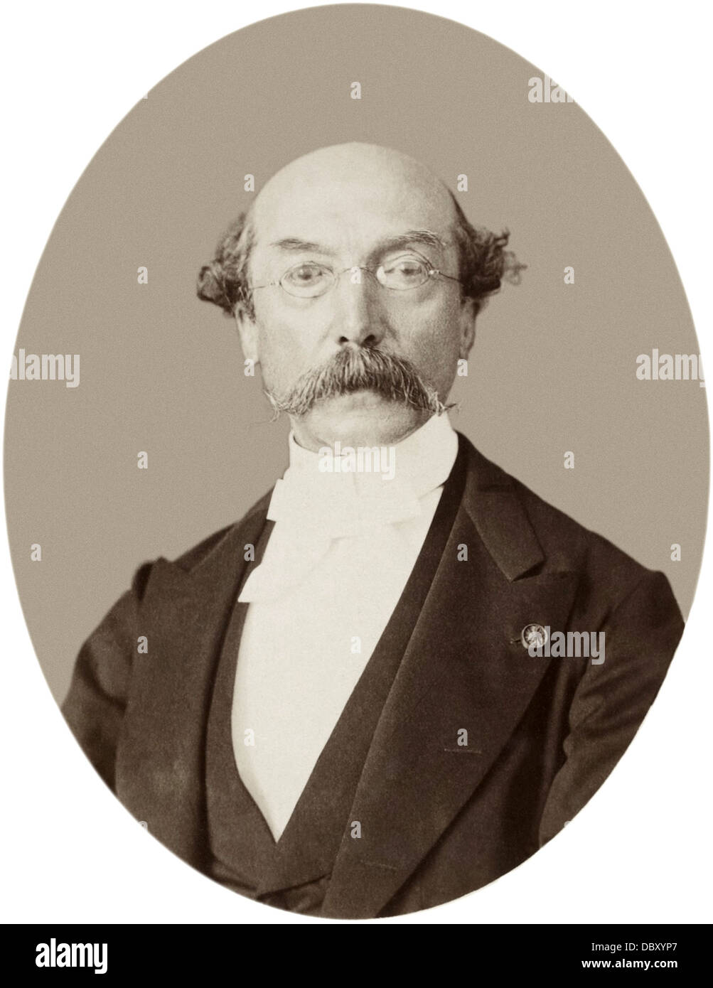 Jean-Baptiste Liagre (1815 - 1891), el general belga, quien fue Ministro de la guerra. Foto de stock