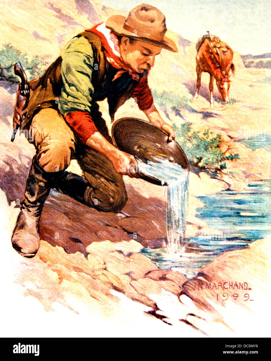 49er Gold Rush Prospector Lavan Oro Fiebre Del Oro De California De 1849 1800 Fotografia De Stock Alamy 49er Gold Rush Prospector Lavan Oro Fiebre Del Oro De California De 1849 1800 Fotografia De Stock Alamy
