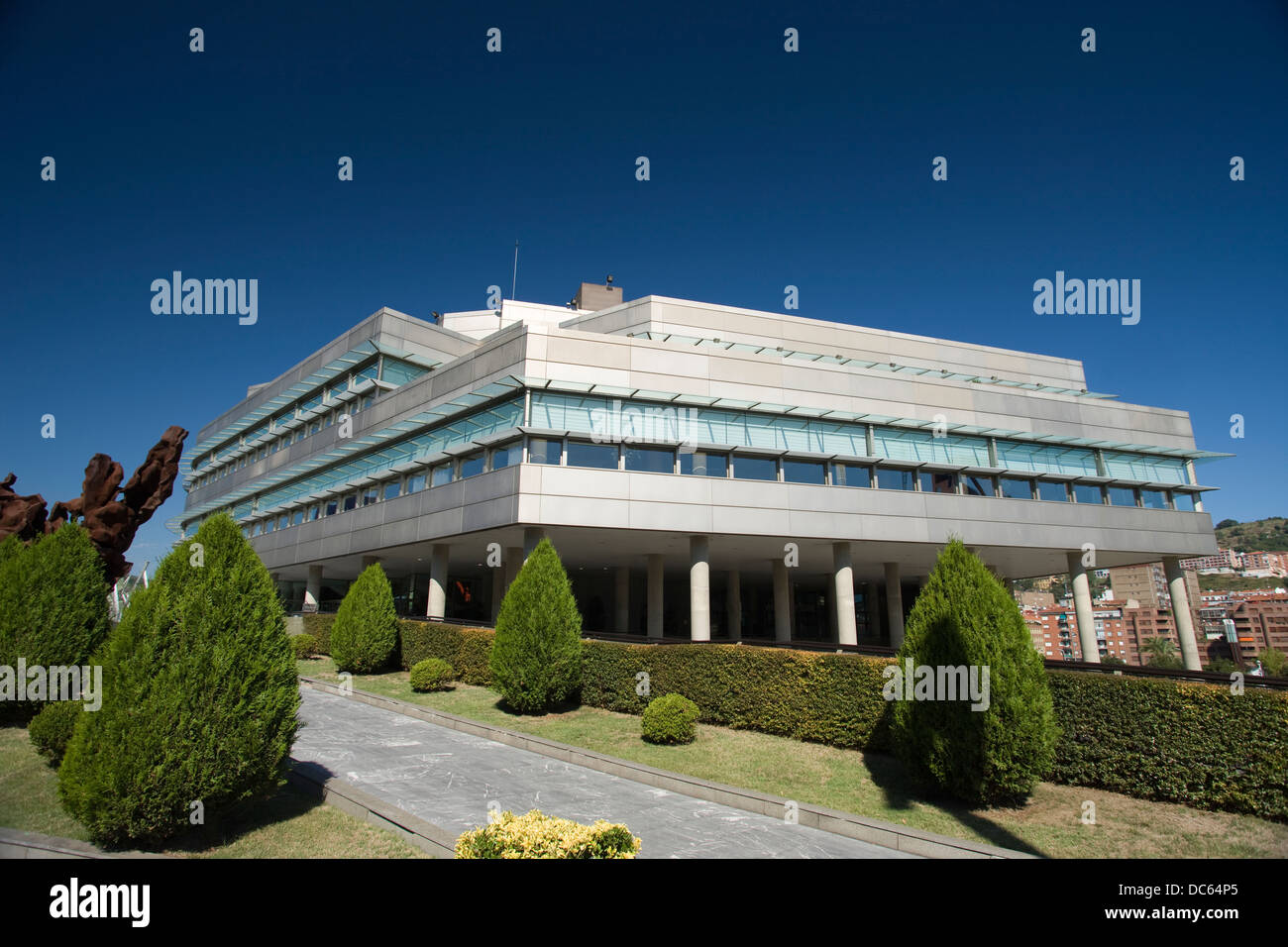 Centro de Congresos ESKALDUNA BILBAO ESPAÑA Foto de stock