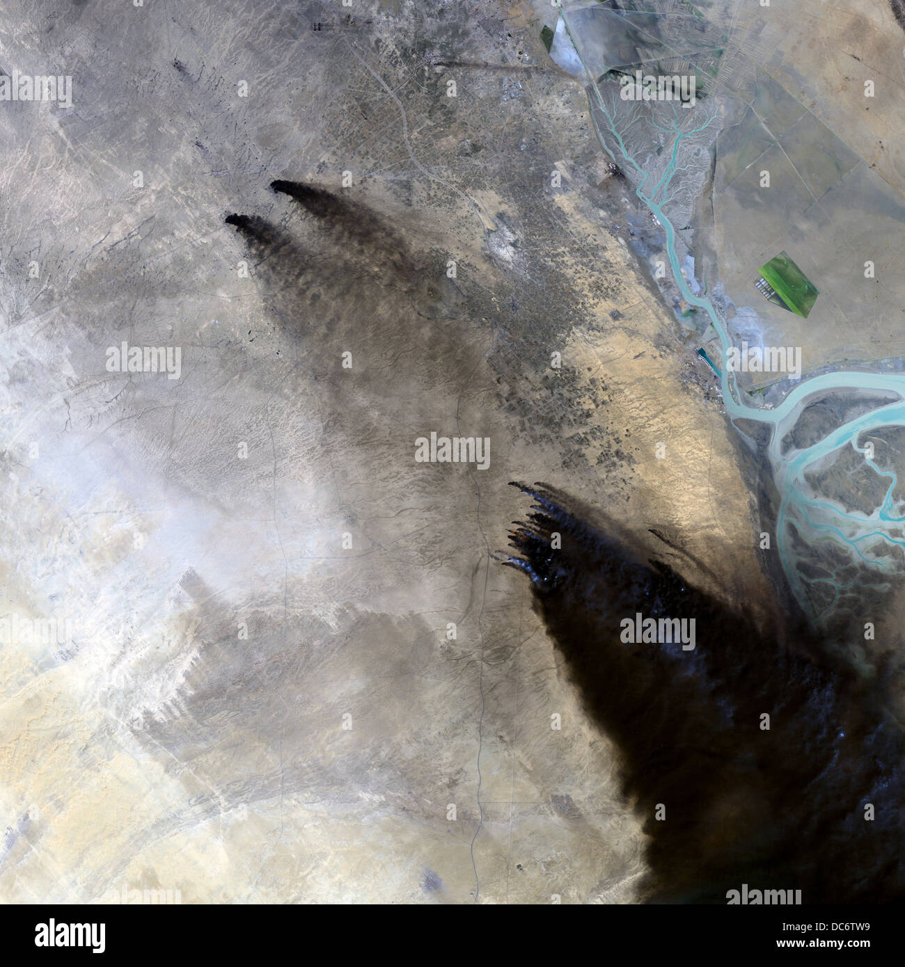 Quema de pozos de petróleo fotografías e imágenes de alta resolución Alamy