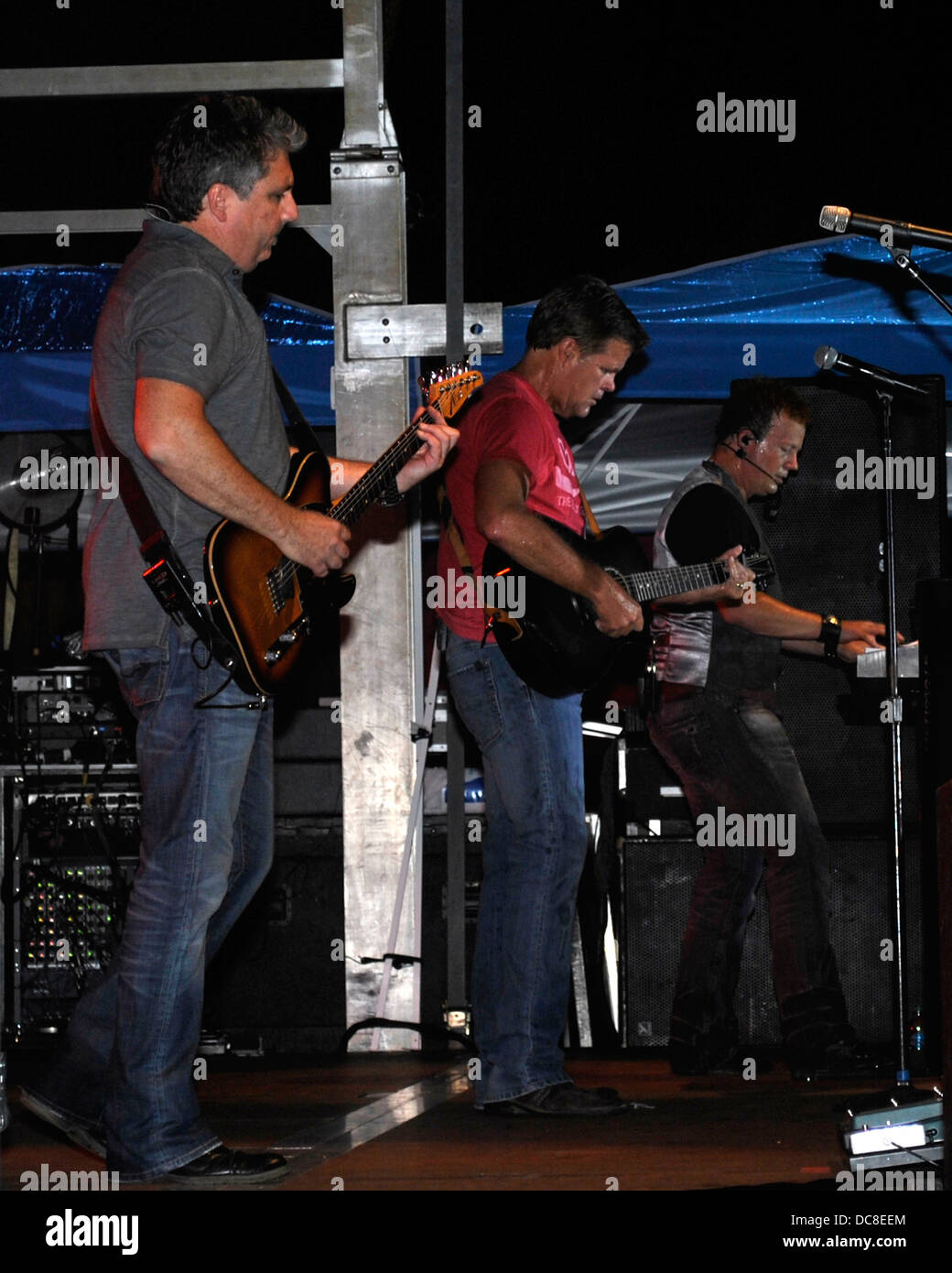 El grupo de países, Lonestar en concierto en Albertville, Alabama Foto de stock
