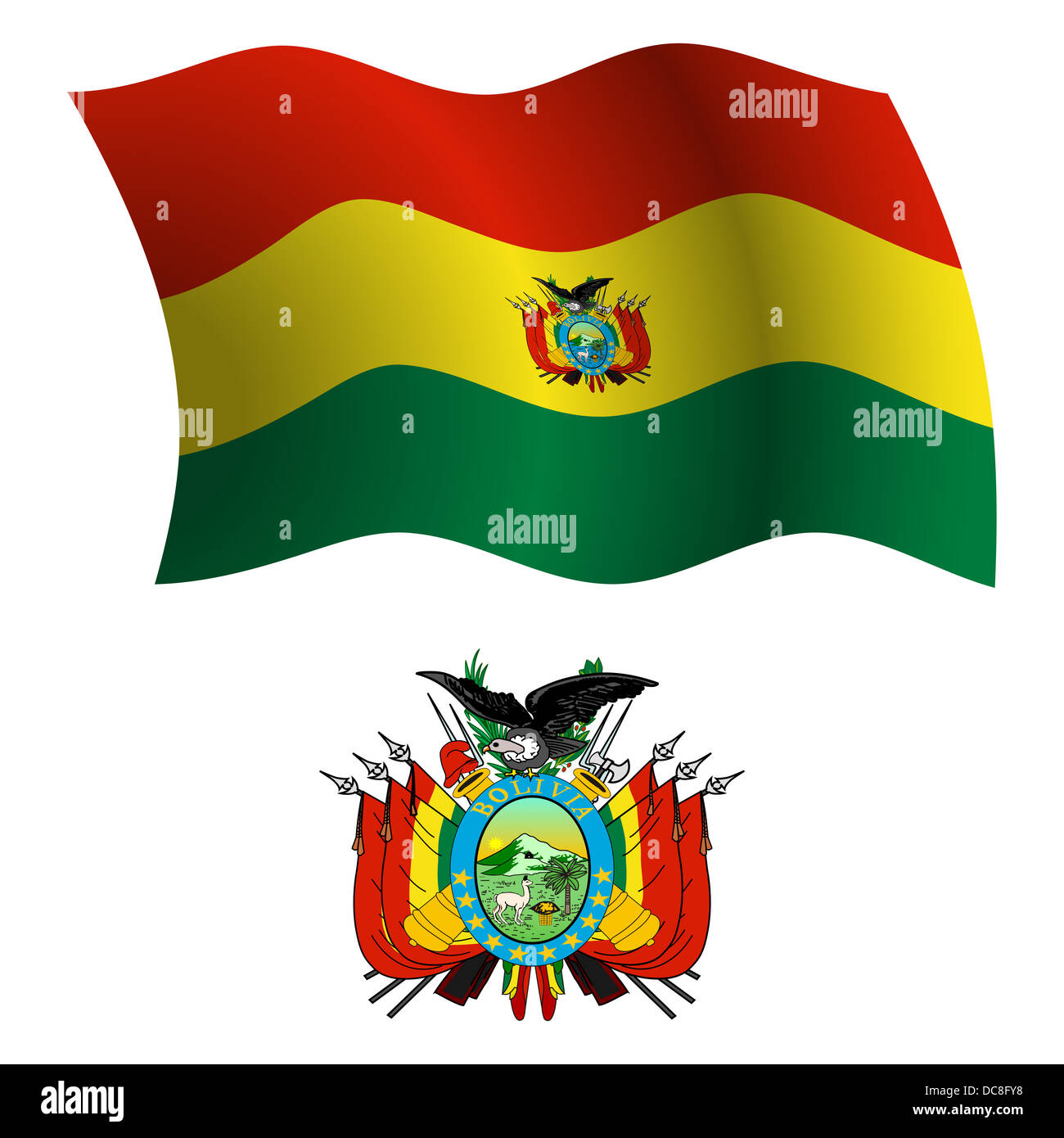 Todo 18+ Foto bandera de bolivia con escudo Lleno