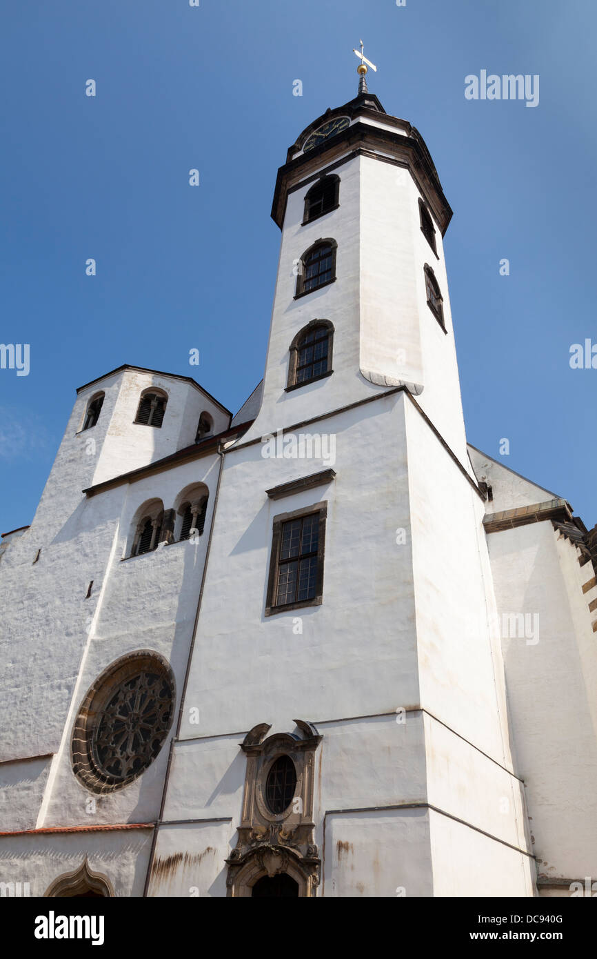 Stadtkirche Sankt Marien, Torgau, Sajonia, Alemania Foto de stock