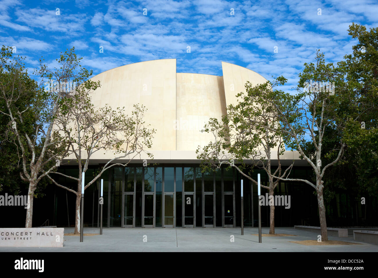 Bing Concert Hall, Stanford, California, Estados Unidos de América Foto de stock