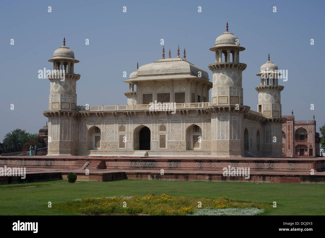 Itimad-ud-Daulah tumba ( Baby Taj ) Agra India Foto de stock