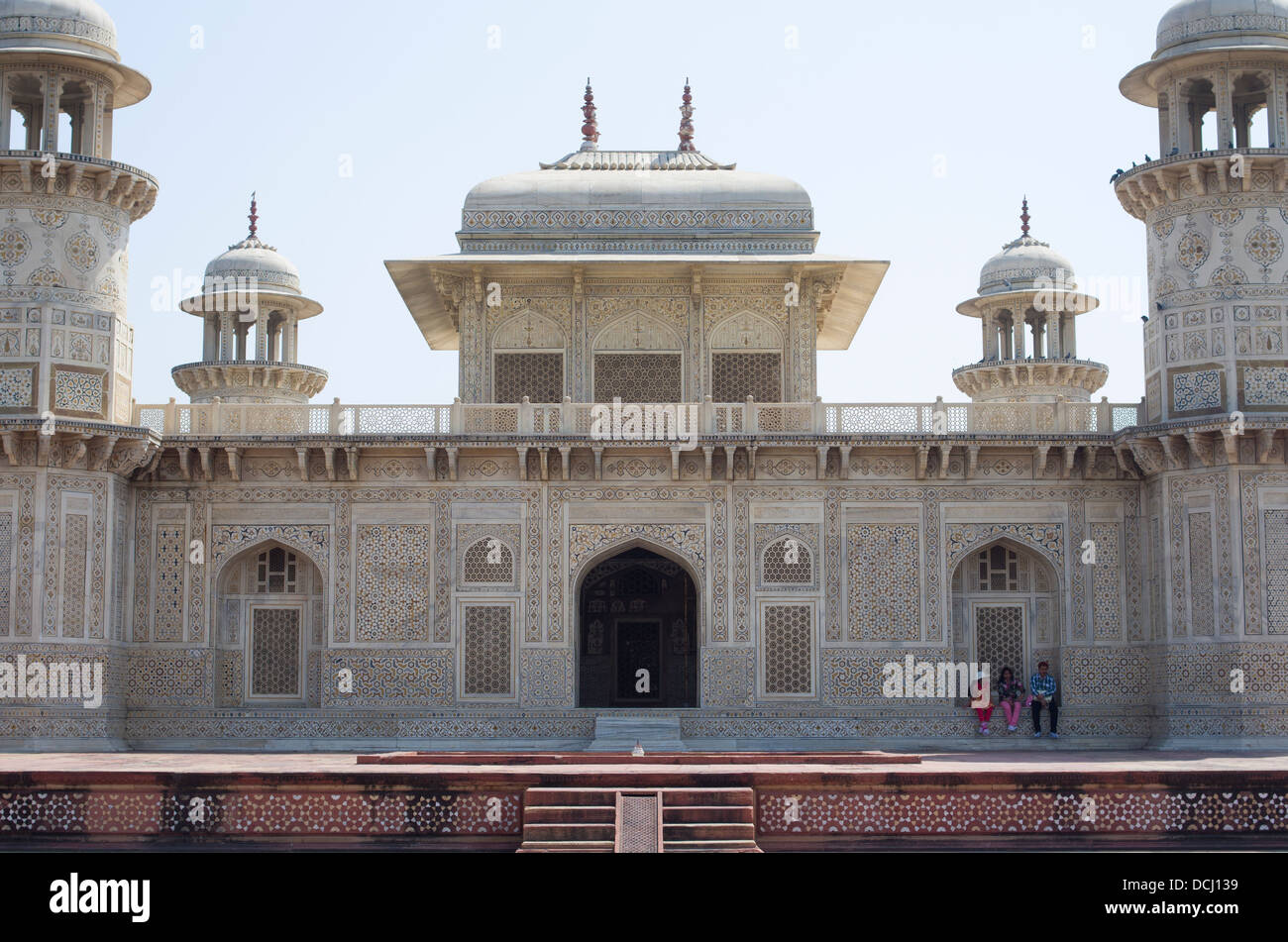 Itimad-ud-Daulah tumba ( Baby Taj ) - Agra, India Foto de stock