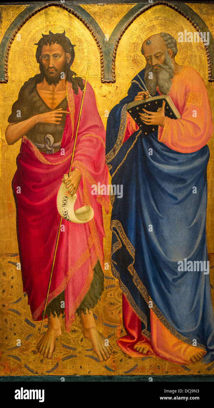 Siglo XV - Pintura Bicci di Lorenzo (1433) - Museo Metropolitano de Arte -  Nueva York Témpera sobre madera Fotografía de stock - Alamy