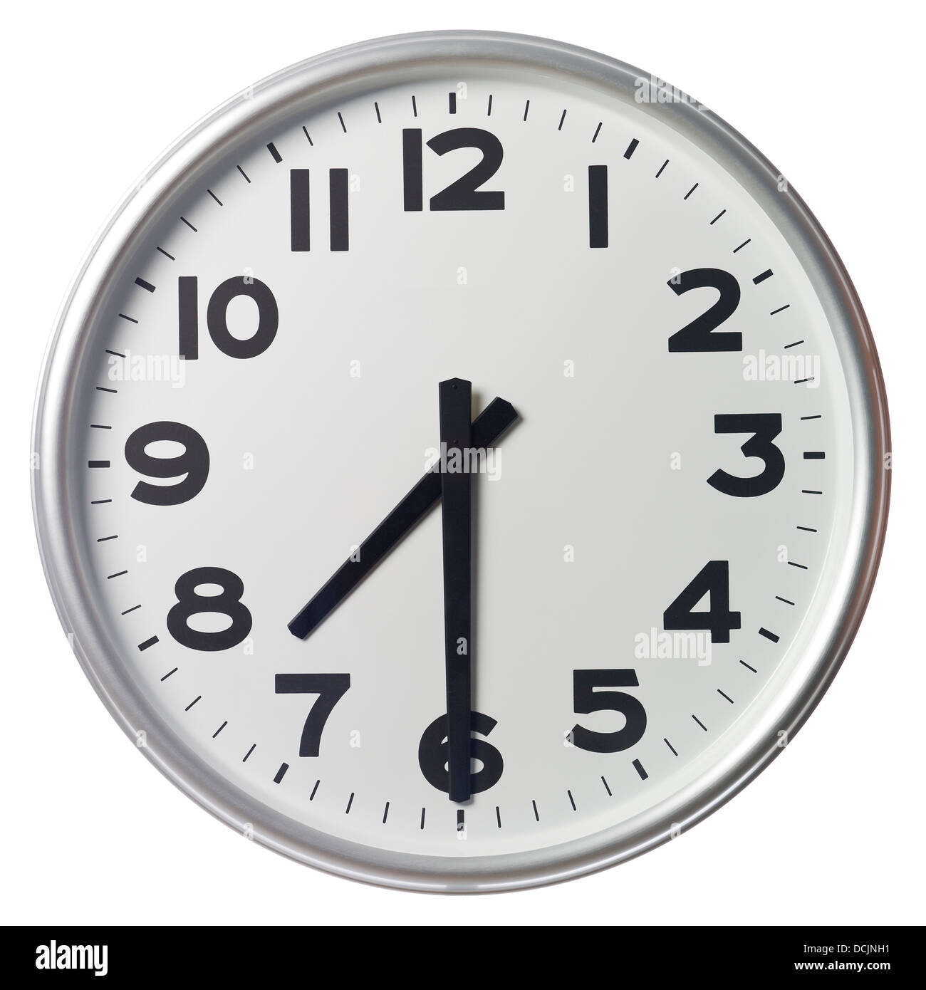 Half past seven Imágenes recortadas de stock - Alamy