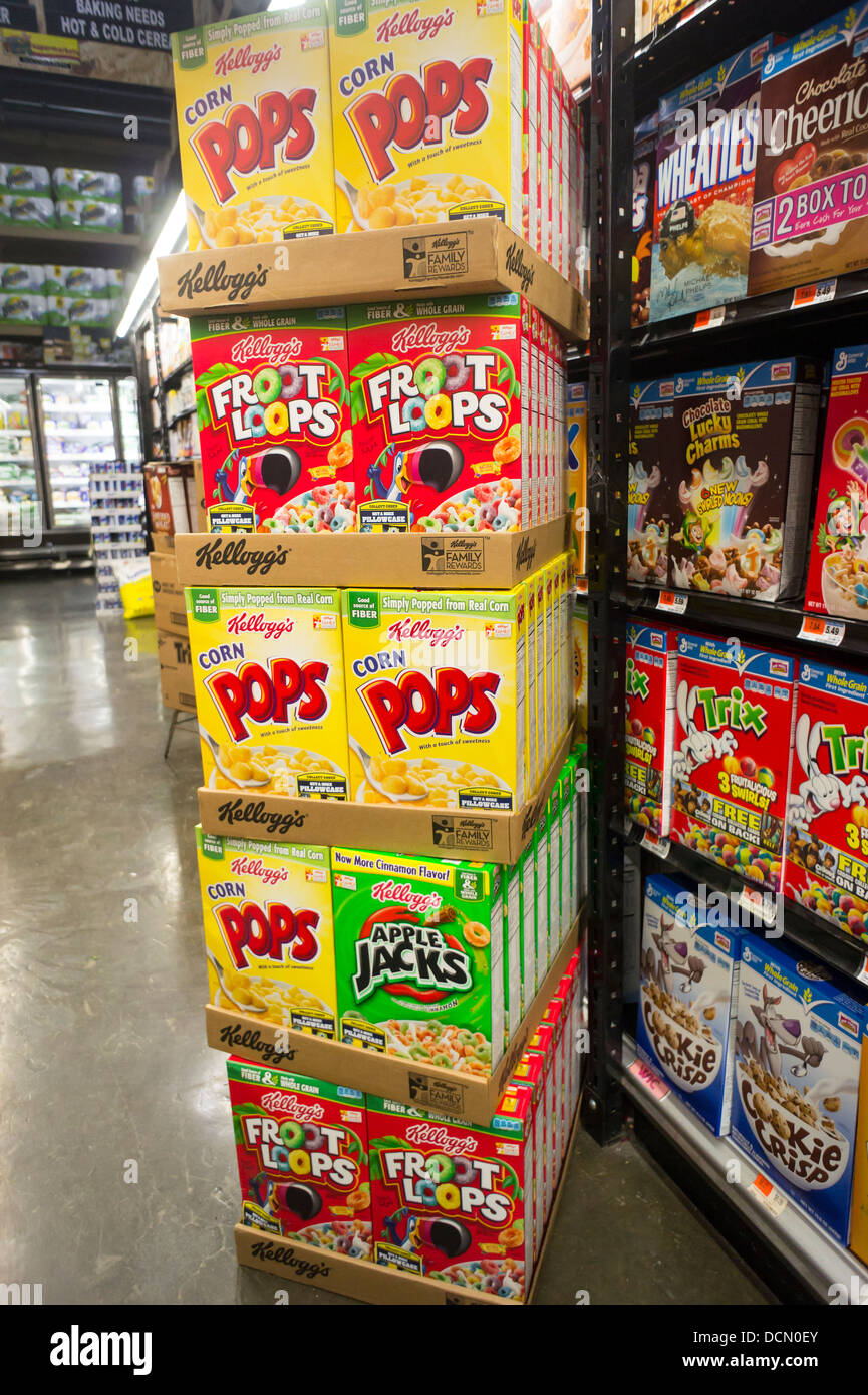 Cereal Display Fotos e Imágenes de stock Alamy