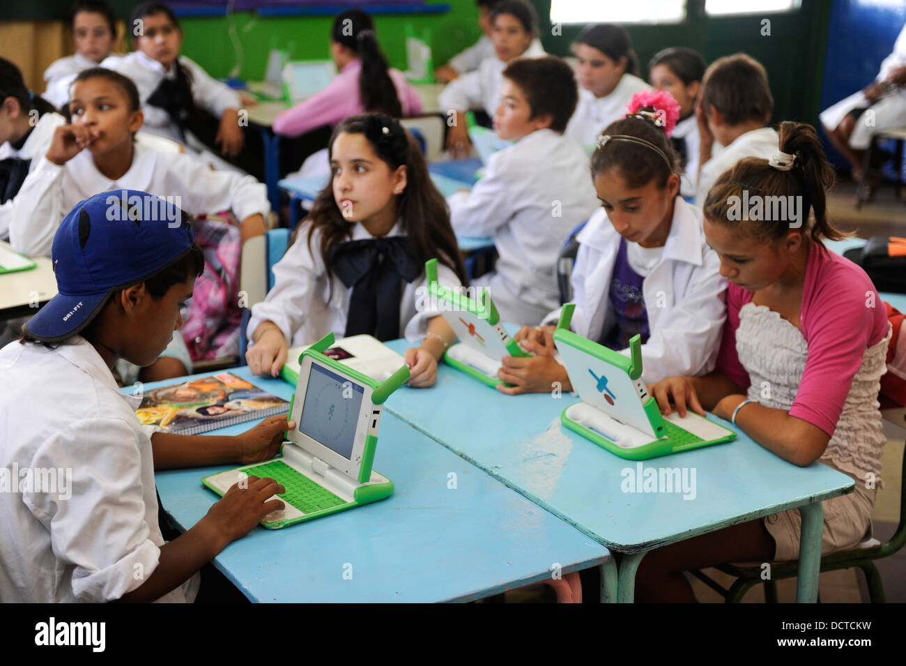 URUGUAY Montevideo , OLPC One Laptop per Child project está