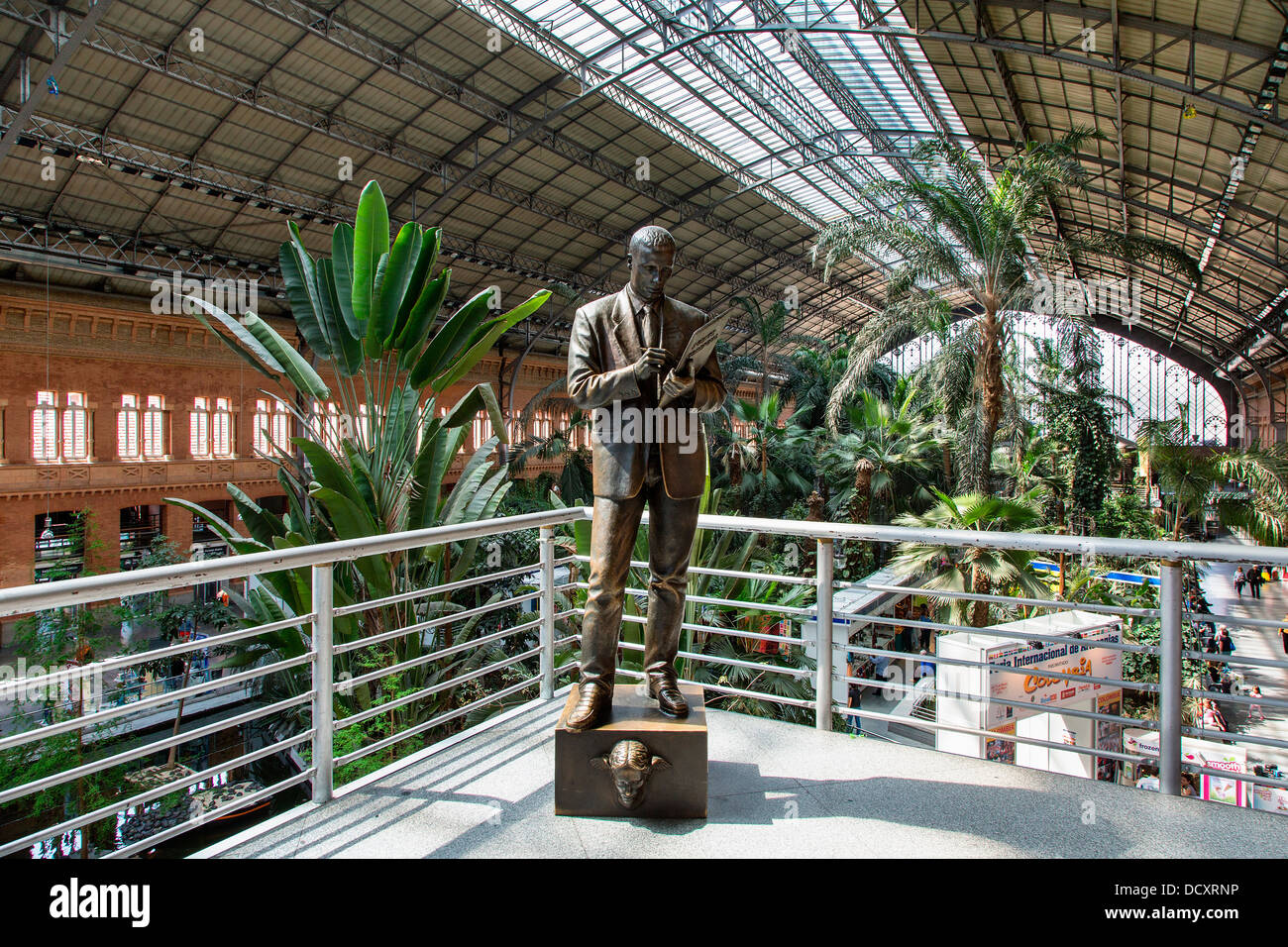 Madrid, La Estación de Trenes Atocha Foto de stock