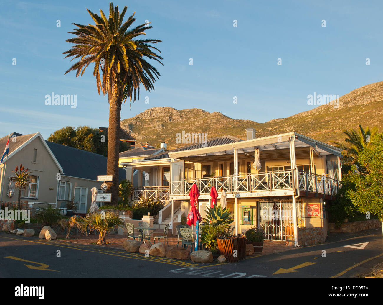 La playa Boulders Guesthouse, Simon's Town, Península del Cabo, Sudáfrica Foto de stock