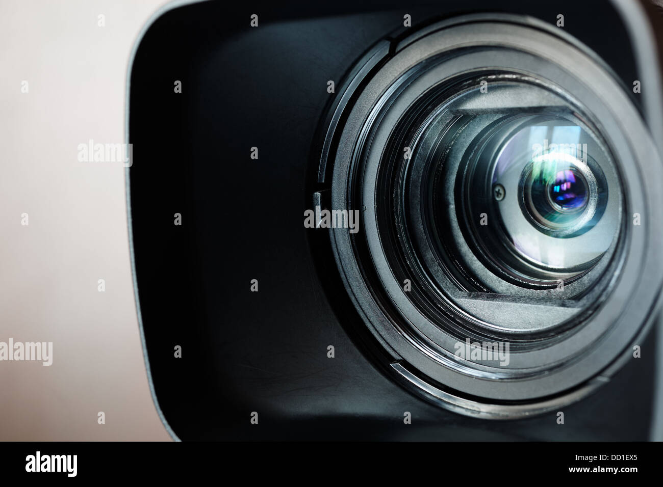 cámara de vídeo Foto de stock