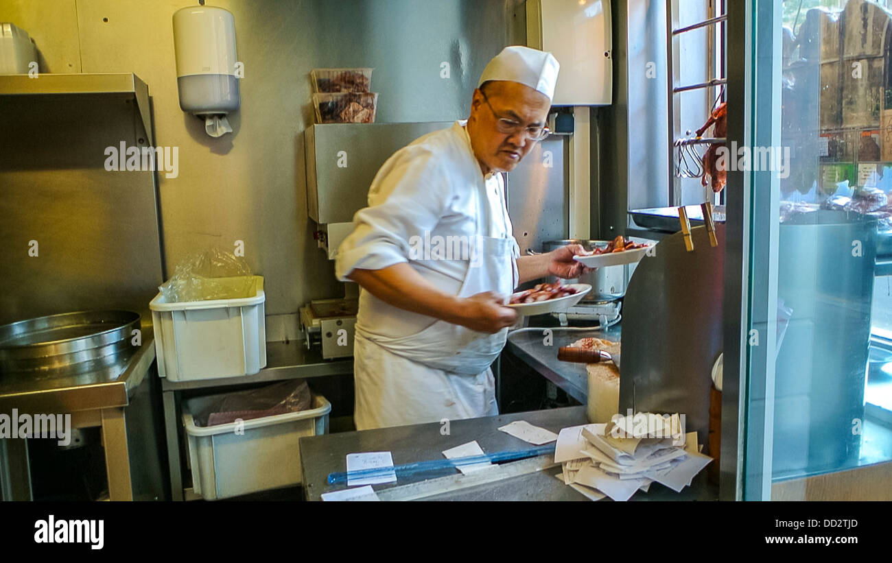 Restaurante chino cocina Fotografía de stock - Alamy