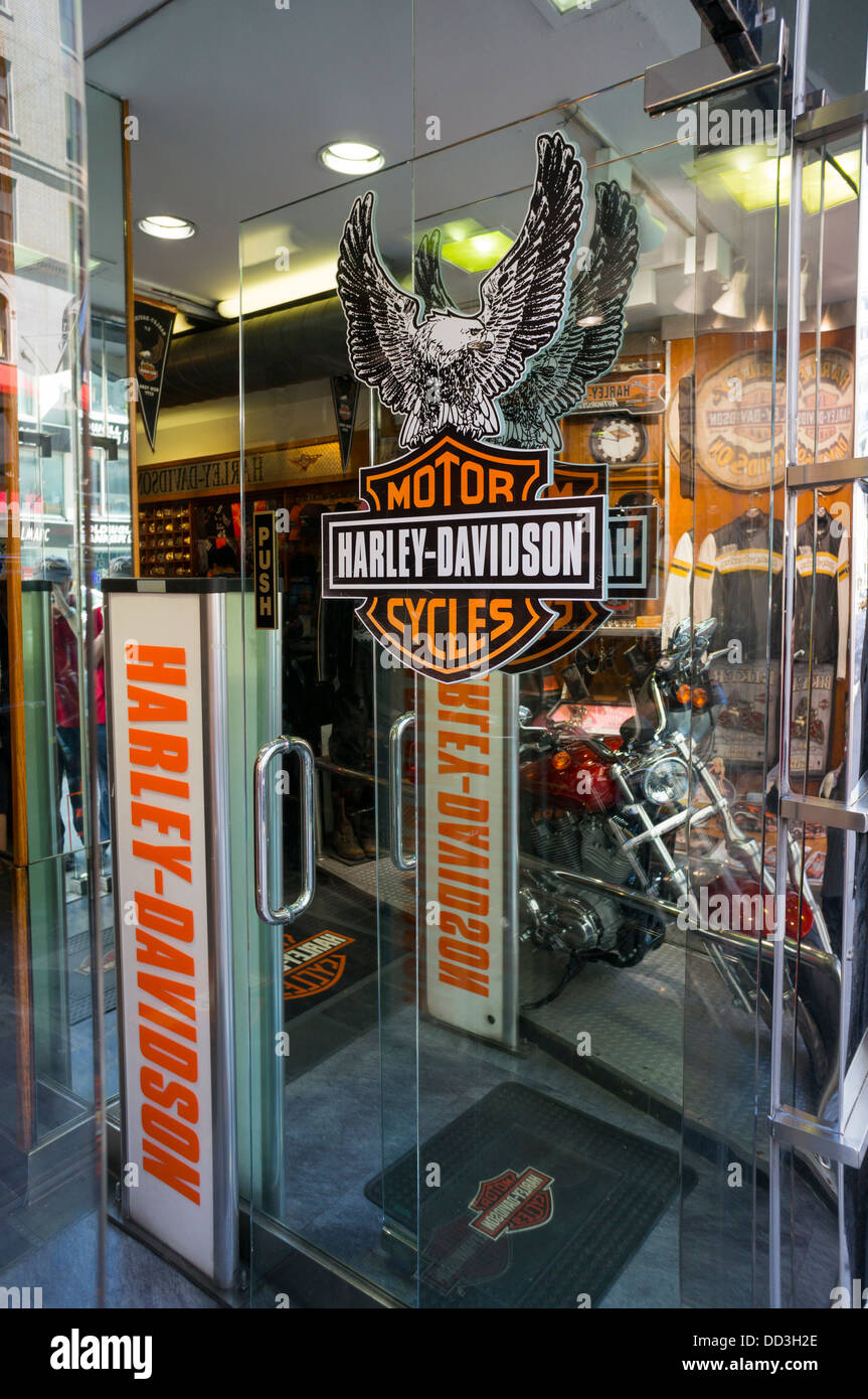 Vástago inestable extraterrestre Tienda de ropa de Harley-Davidson en NYC Fotografía de stock - Alamy