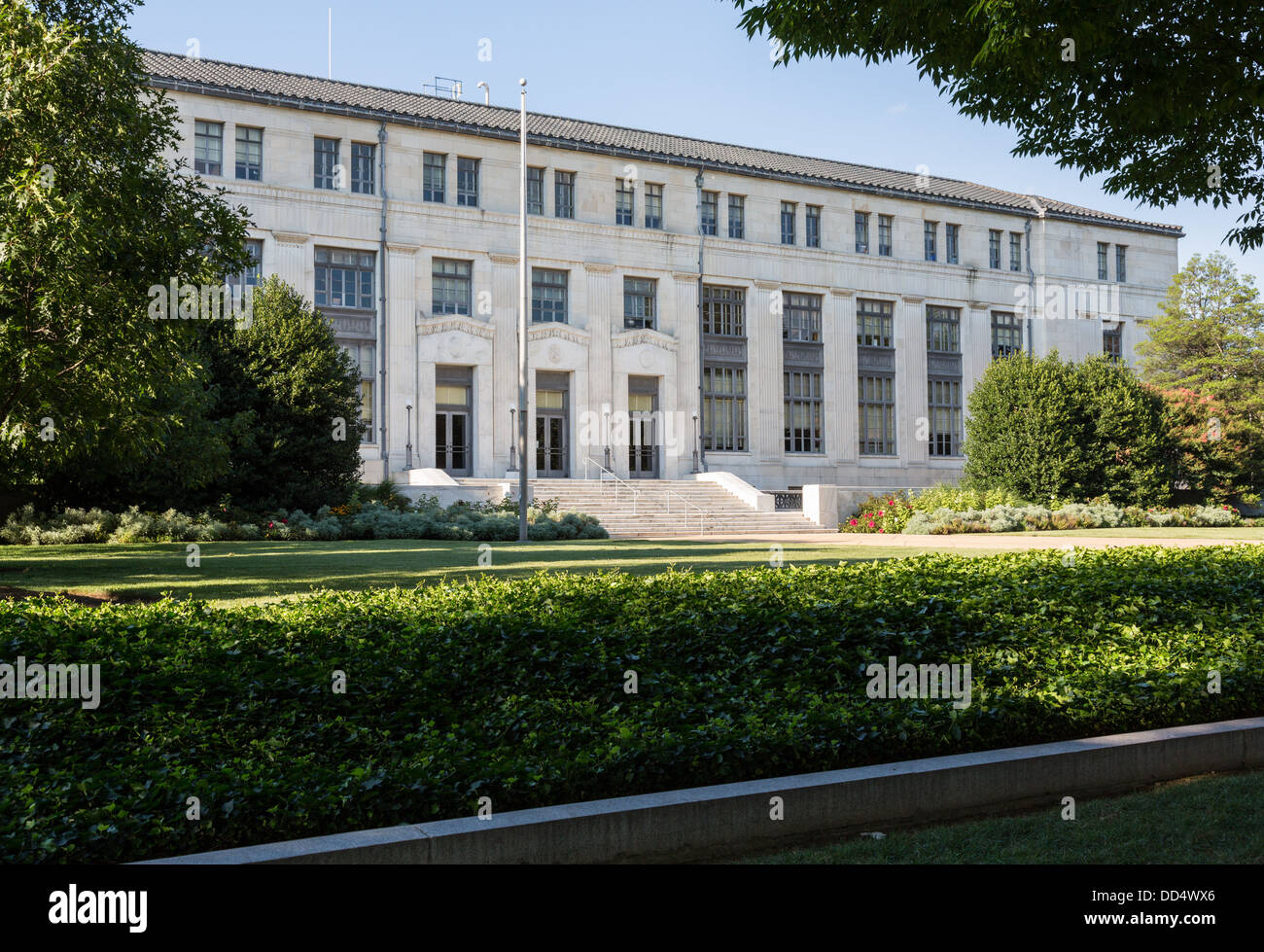 Edificio del Departamento del Interior, Washington, D.C. Foto de stock