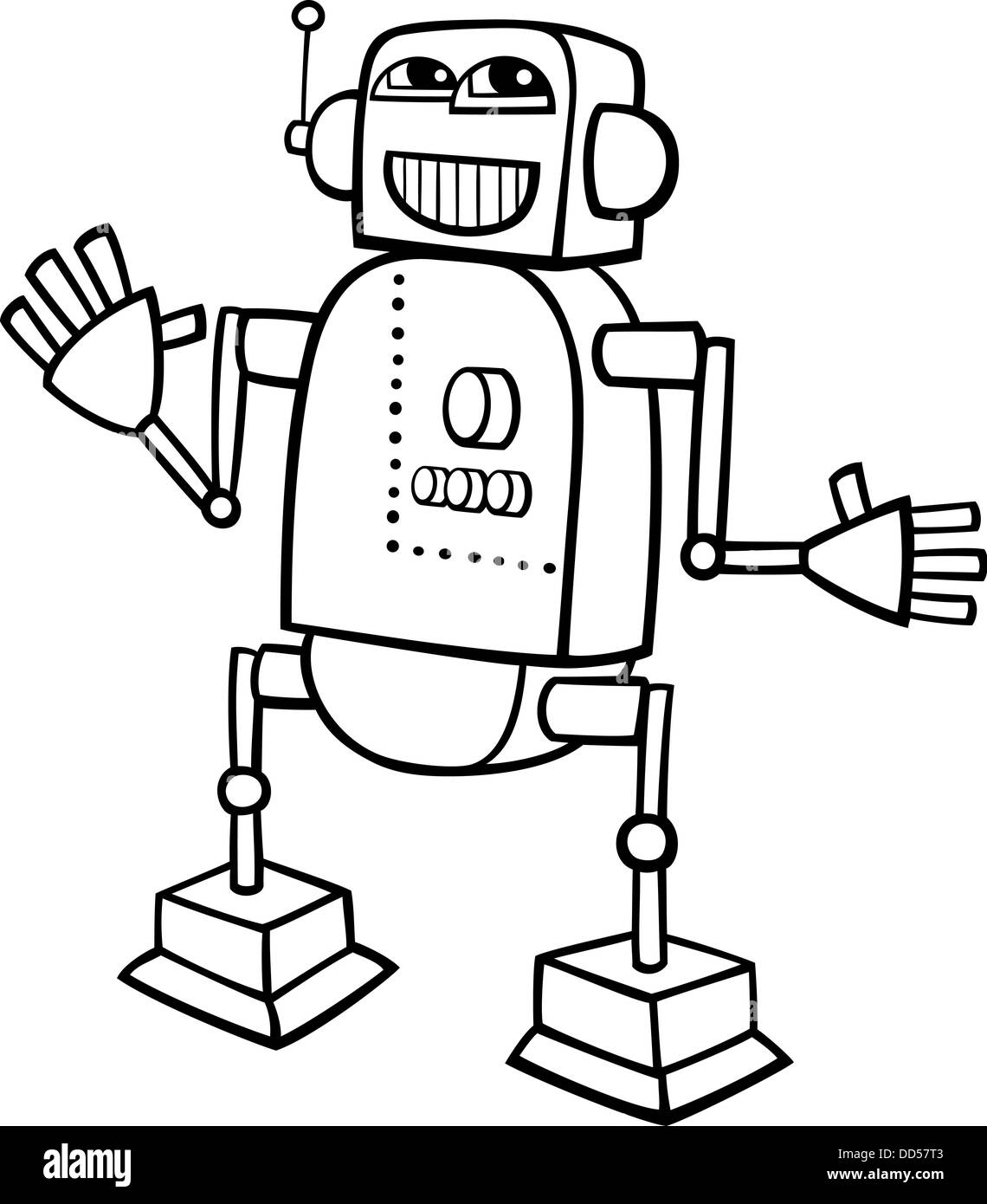 https://c8.alamy.com/compes/dd57t3/ilustracion-caricatura-en-blanco-y-negro-de-feliz-robot-o-androide-a-libro-para-colorear-para-los-ninos-dd57t3.jpg