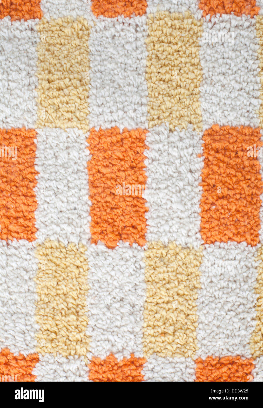 Cerca de alfombra colorida textura Foto de stock