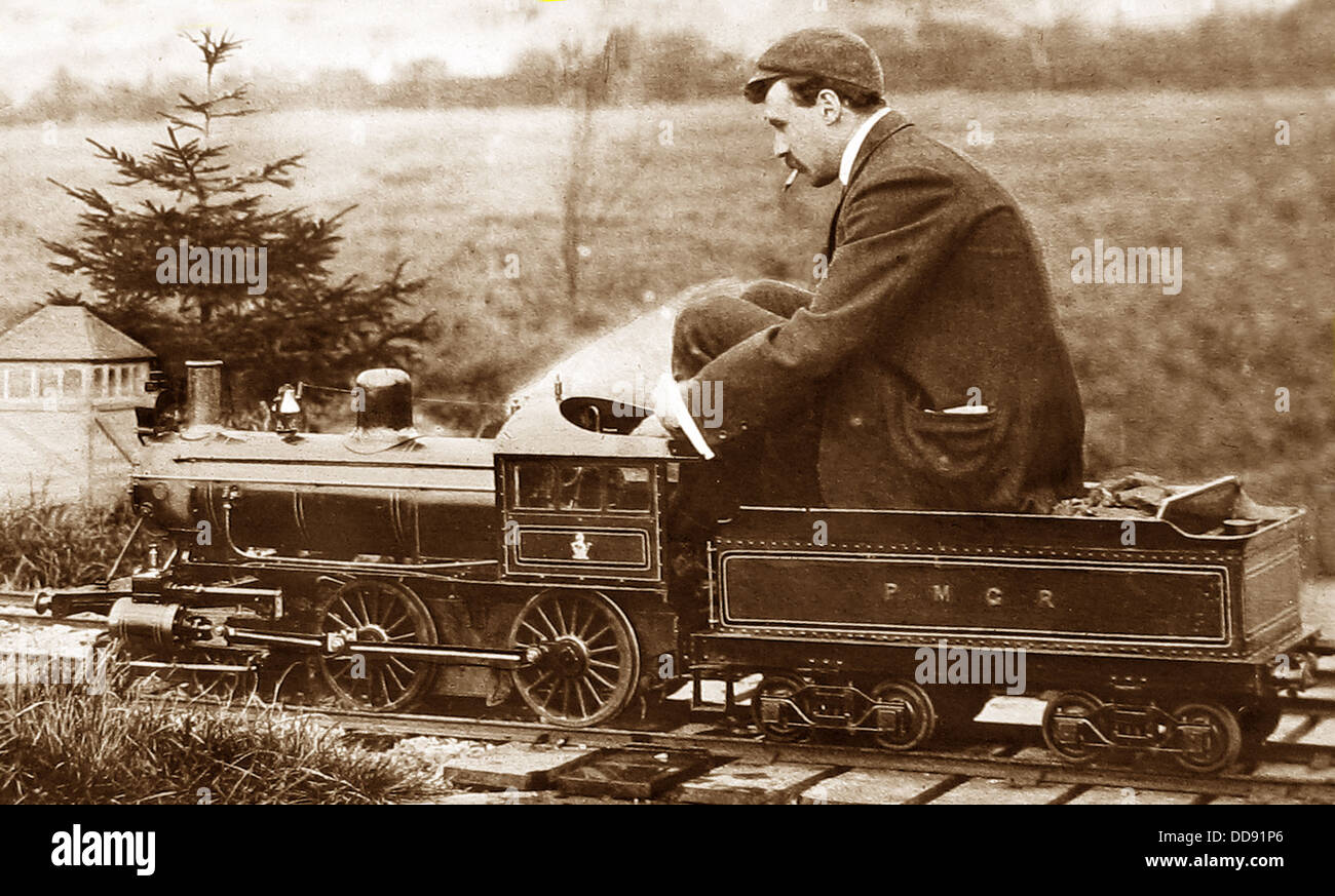 Ferrocarril 1900 Foto de stock