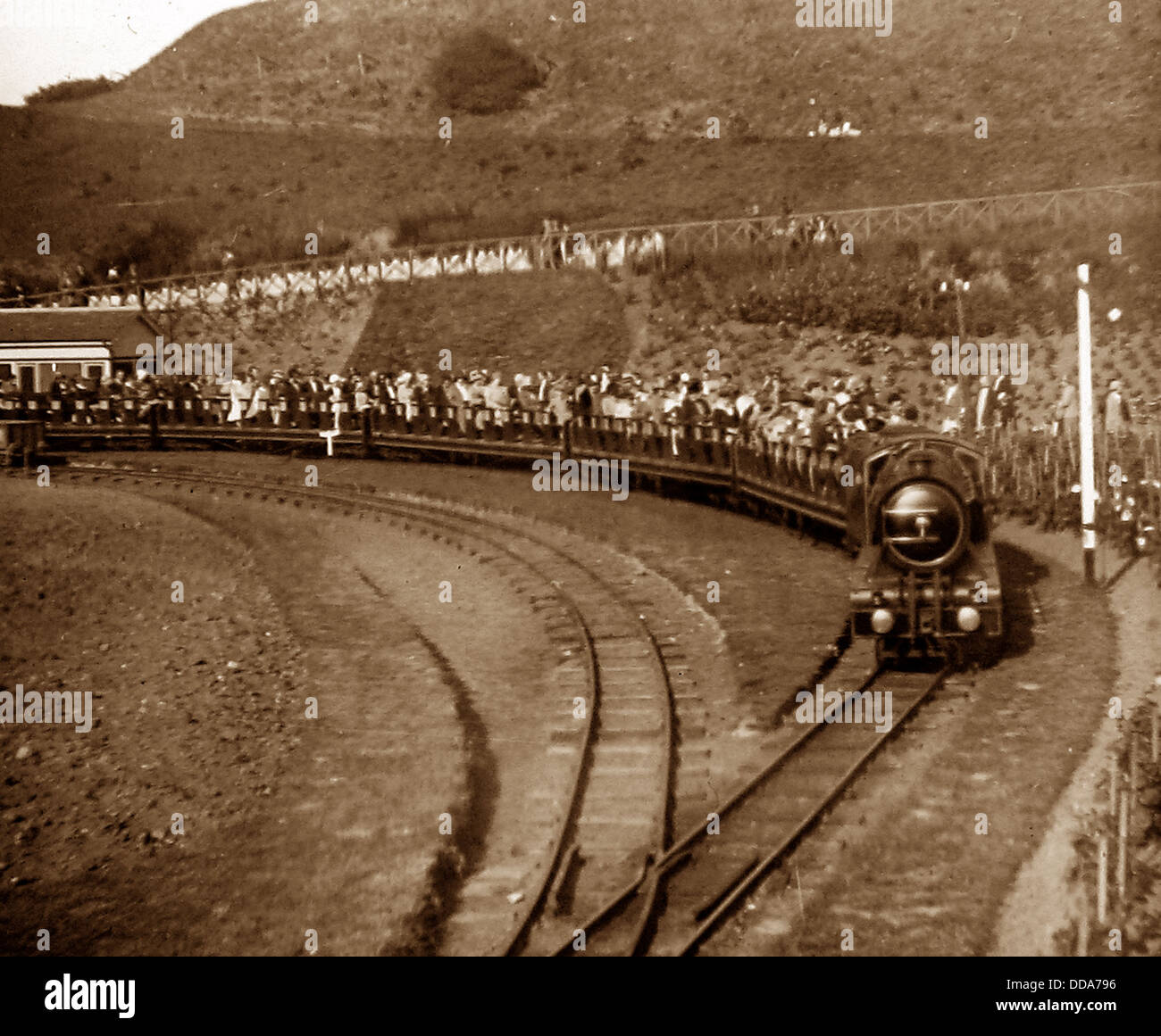 Ferrocarril 1900 Foto de stock