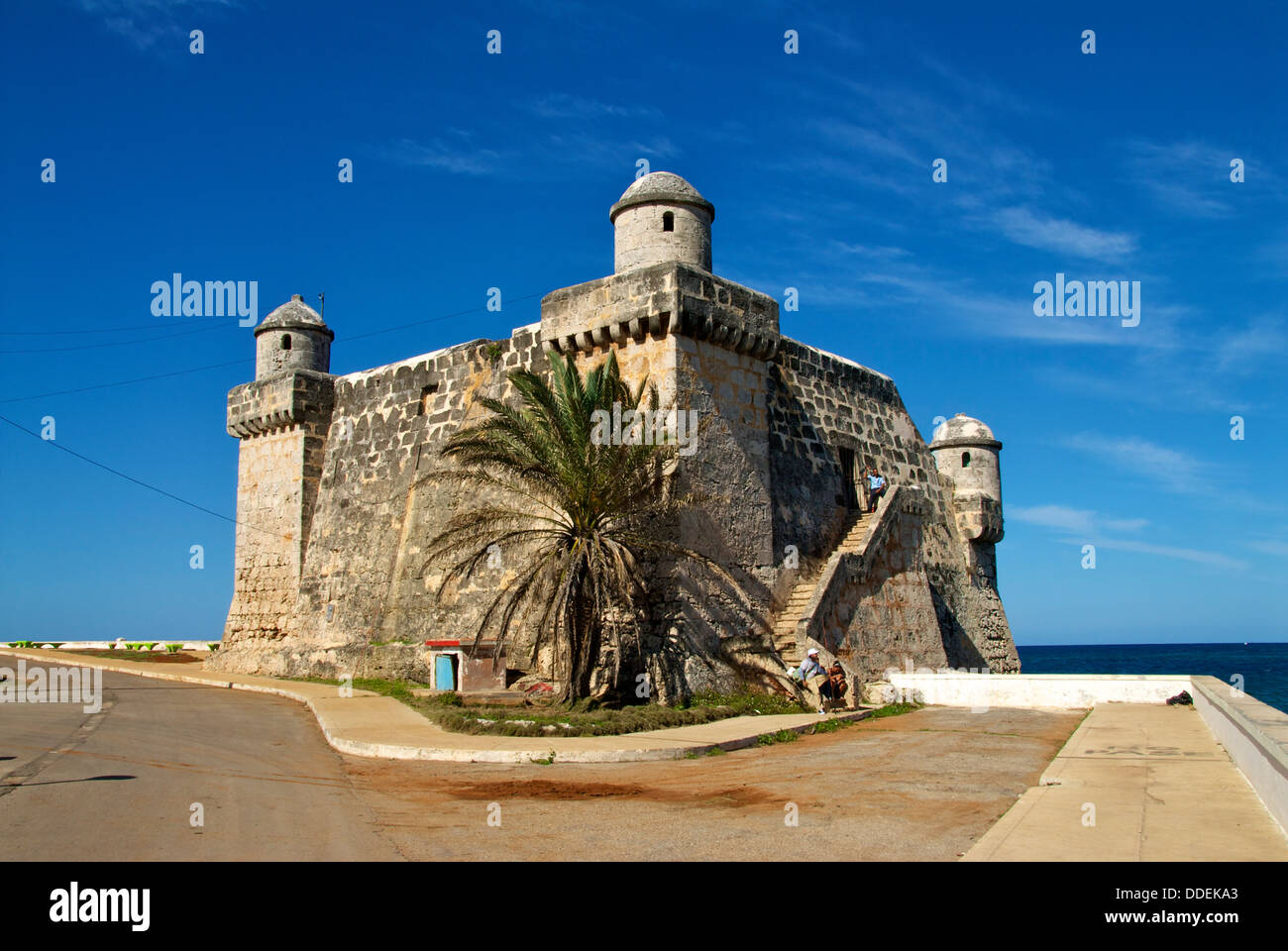 Fort de Cojimar Foto de stock