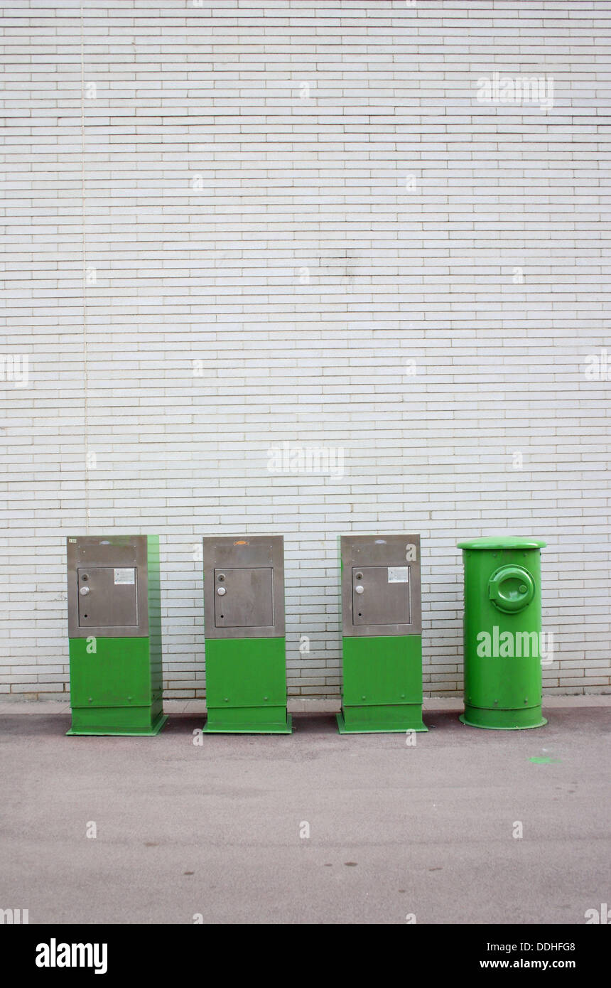 Los sistemas de recogida de basura neumática. Barcelona, Cataluña, España  Fotografía de stock - Alamy