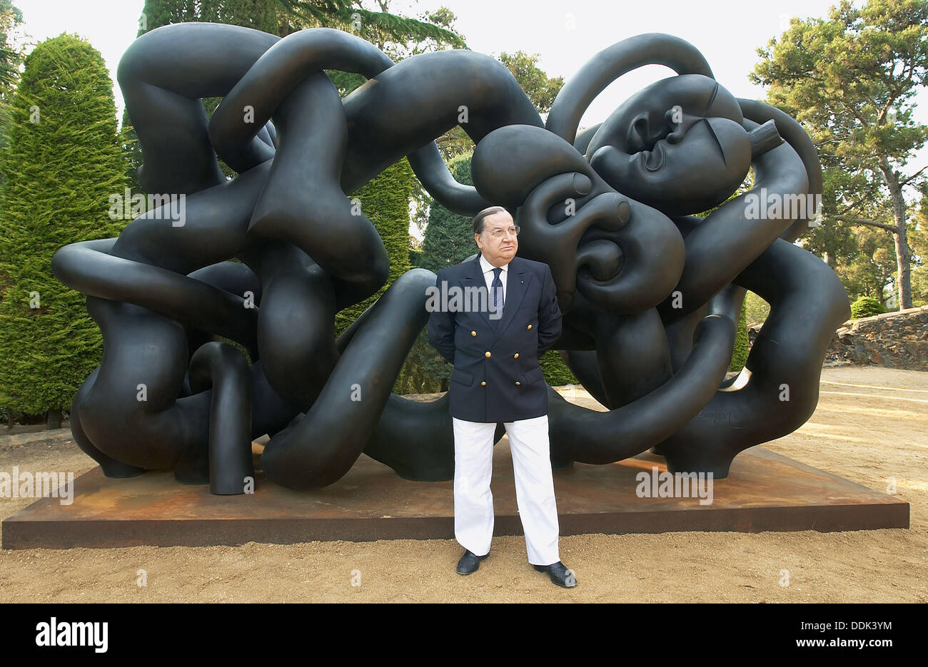 Miguel Berrocal, escultor español Fotografía de stock - Alamy