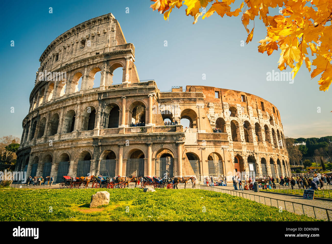 Coliseo de Roma Foto de stock