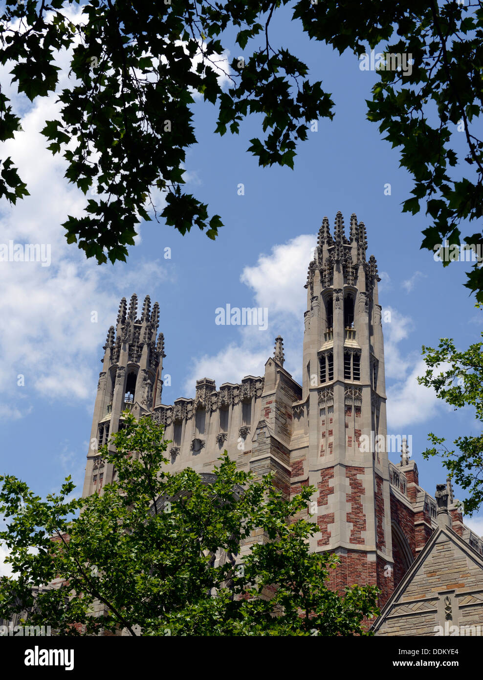 Sterling, Edificio de Derecho de la Universidad de Yale. Foto de stock