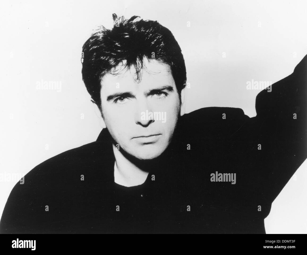 Peter Gabriel (1950- ), músico de rock británico, 1986. Artista: Desconocido Foto de stock