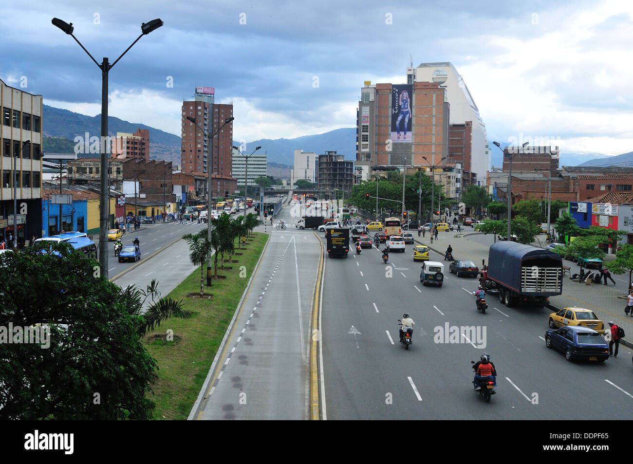 Centro de Medellín .Departamento de Antioquia. COLOMBIA Foto de stock