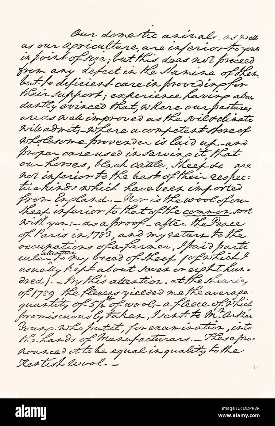 Carta de washington fotografías e imágenes de alta resolución Alamy