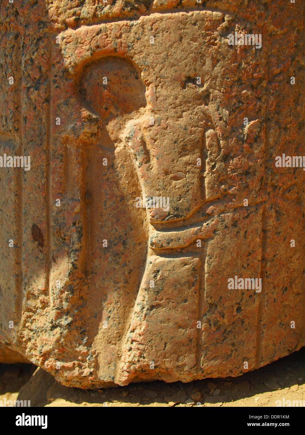 Aliviar, Museo de Memphis, Egipto Foto de stock