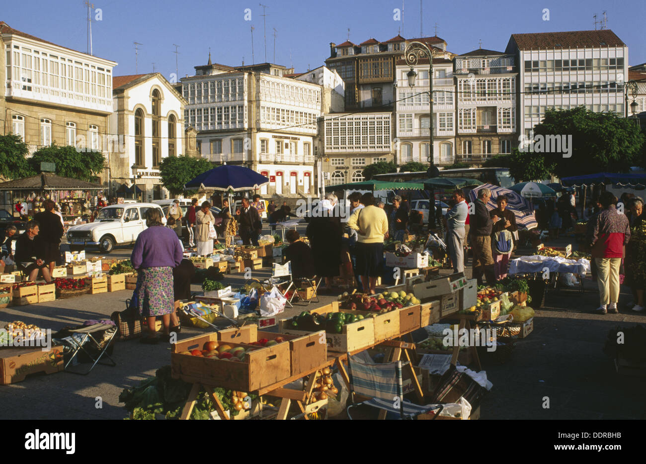 Mercado, Betanzos. La provincia de La Coruña, Galicia, España Fotografía de  stock - Alamy