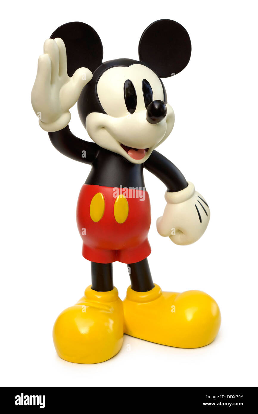 Carácter de Mickey Mouse, souvenir, Figurilla, Disney Foto de stock