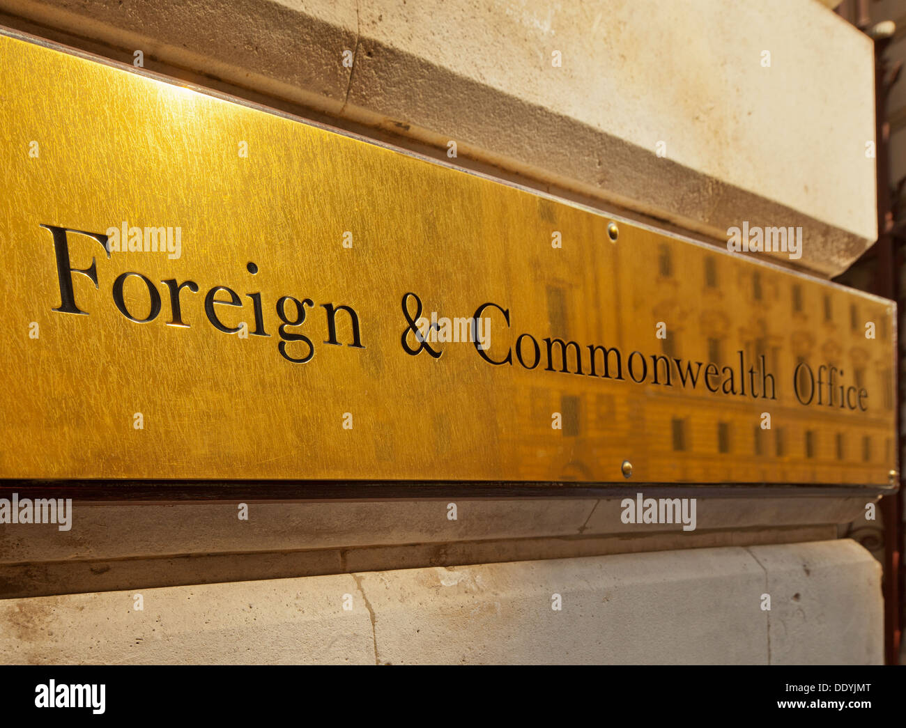 La Oficina de Asuntos Exteriores y del Commonwealth en Londres. Foto de stock
